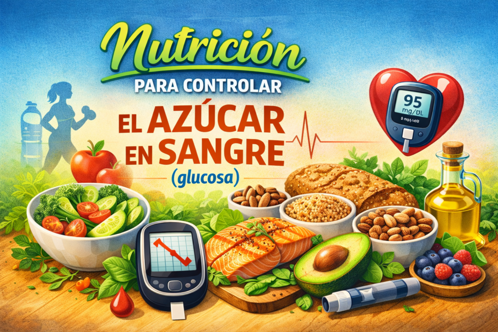 Nutrición para controlar el azúcar en sangre (glucosa)