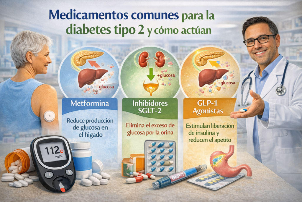 medicamentos para la diabetes tipo 2